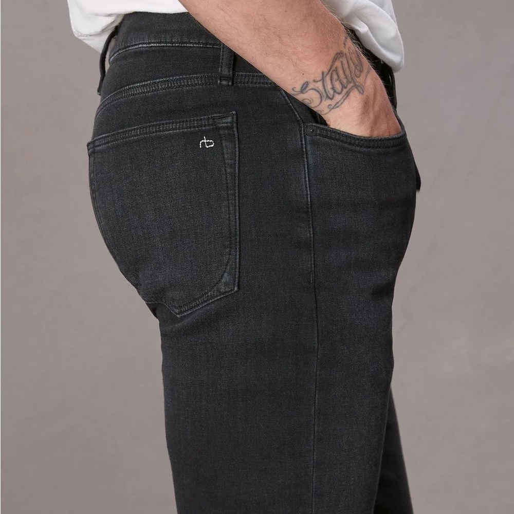 Rag and Bone faded black Jeans